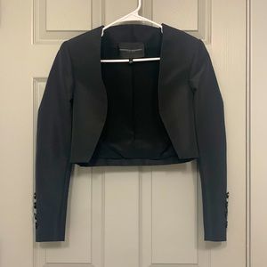 Selling my cropped blazer from Carolina Herrera, size 4. Only worn once.